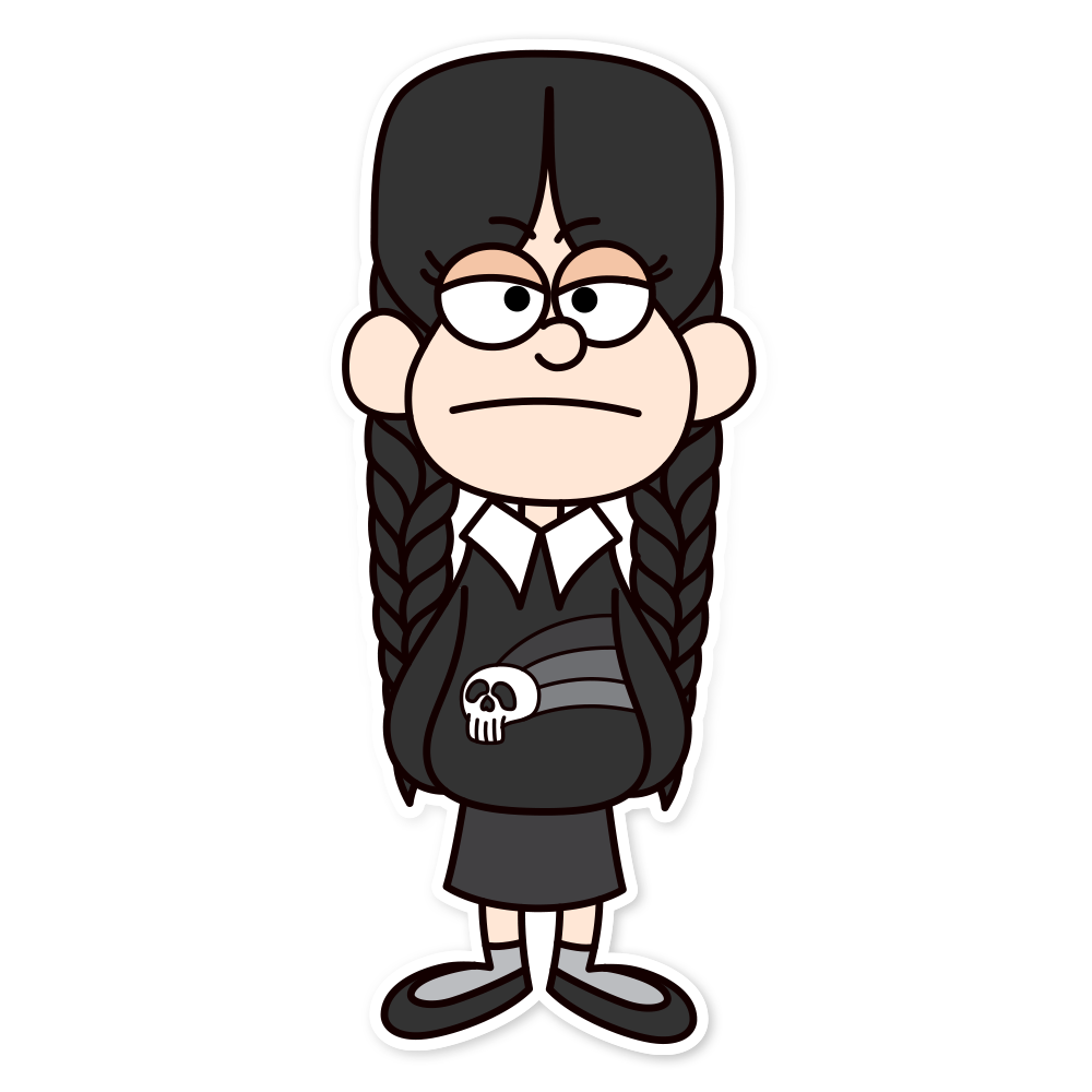 Wednesdabel - Sticker