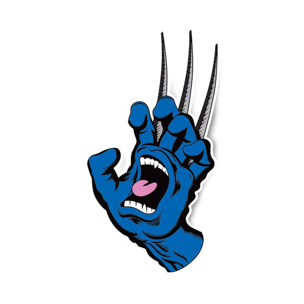Screaming Hand Sticker
